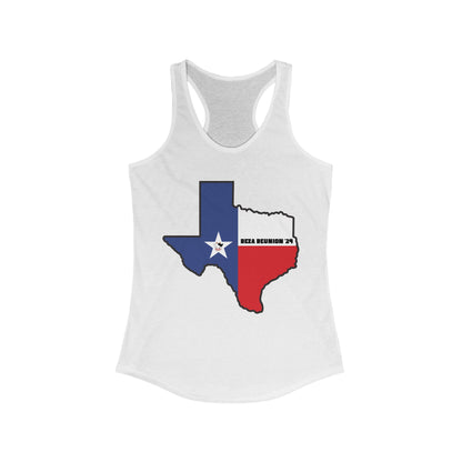 Women's Racerback Tank- Texas