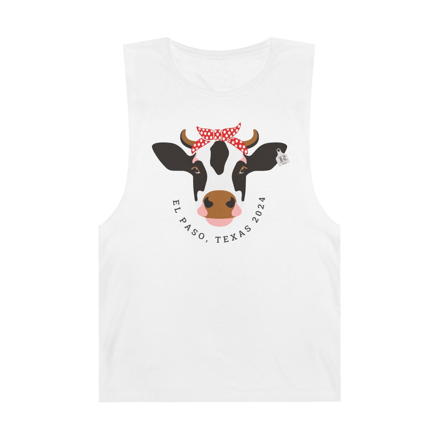 Unisex Muscle Tank- Moo Moo