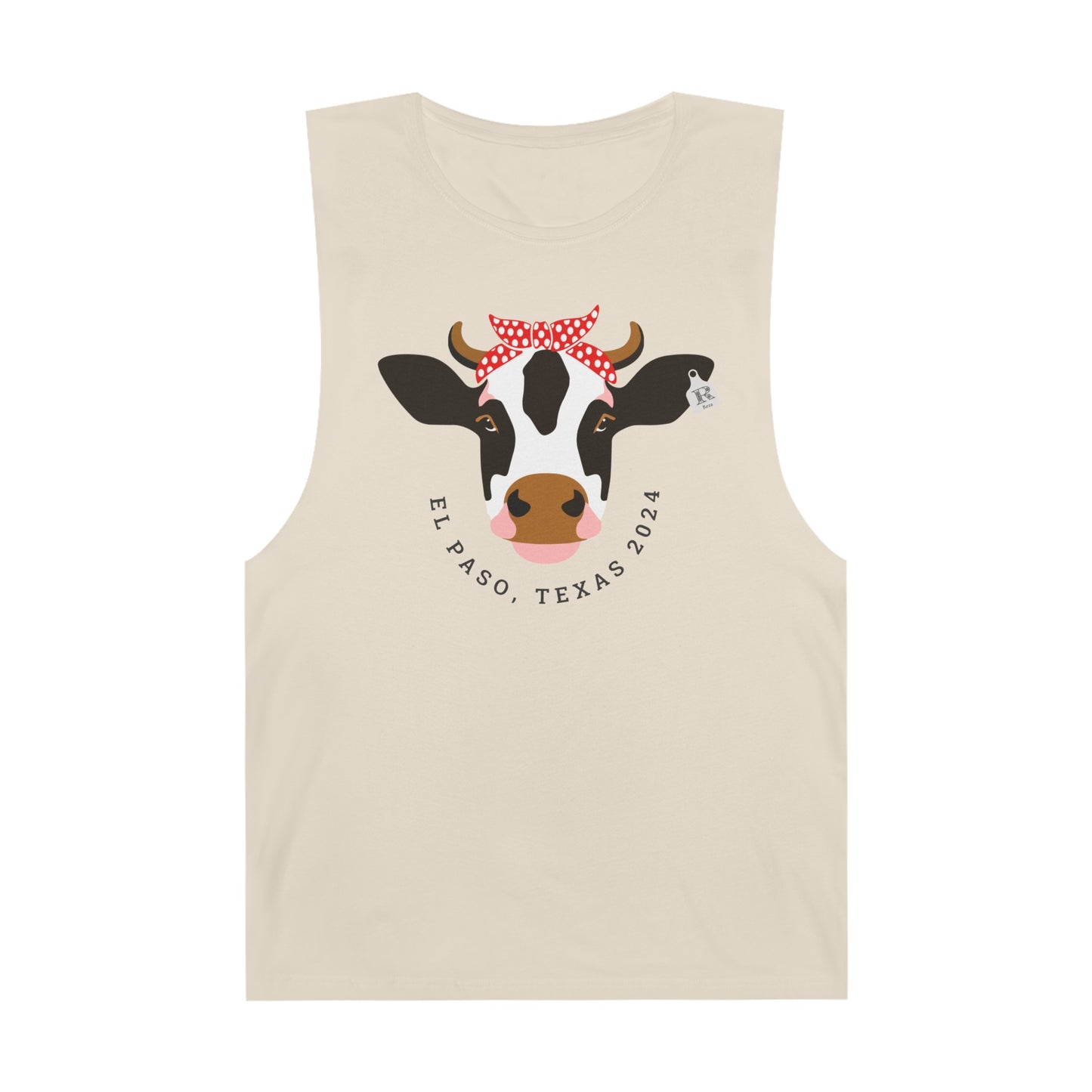 Unisex Muscle Tank- Moo Moo