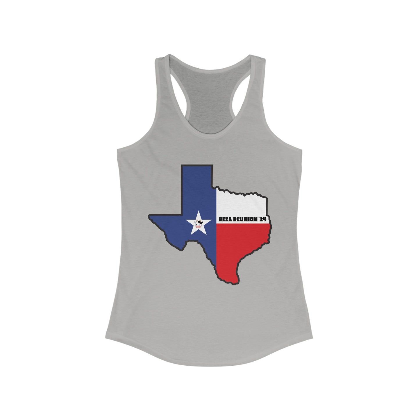 Women's Racerback Tank- Texas